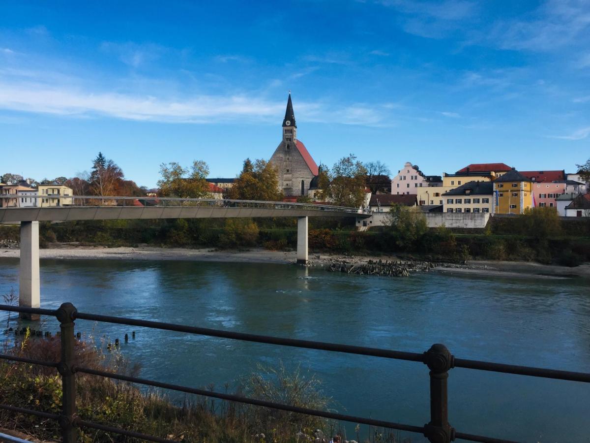 Ferienwohnung An Der Romantischen Salzachschleife Naehe Salzburg 라우펜 외부 사진