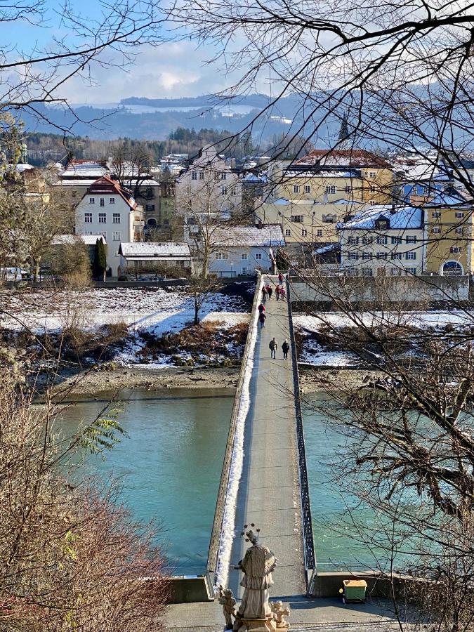 Ferienwohnung An Der Romantischen Salzachschleife Naehe Salzburg 라우펜 외부 사진